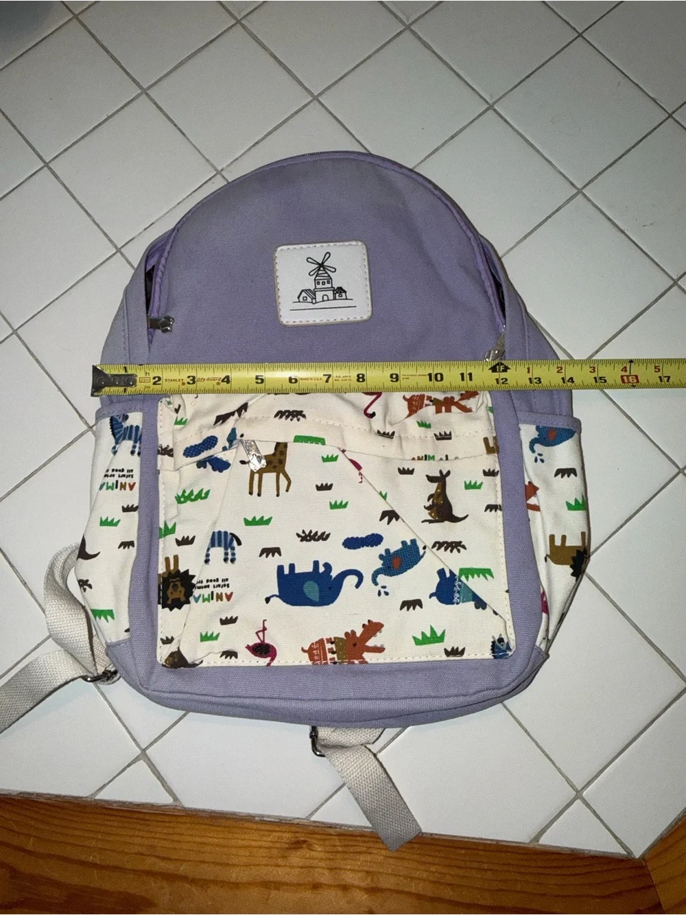 Kids Animal Backpack windmill school travel bag holder lion elephant gifts work